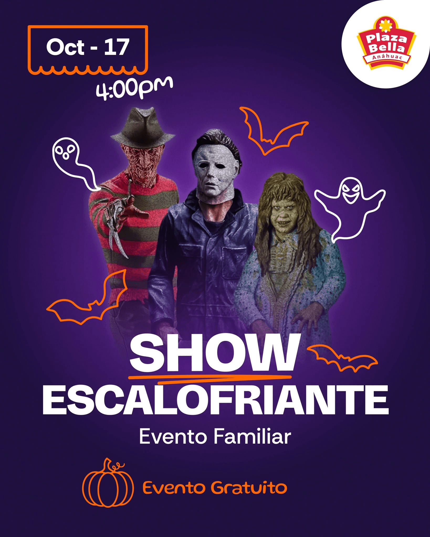 Show Escalofriante